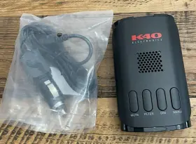 16kk013028 K40 Radar Detector Rd950 - Includes Straight Power Cord New Unused. No Box