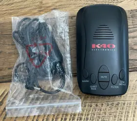 17gk015069 K40 Radar Detector Rls2 With Gps - Incl Straight Power Cord New Unused. No Box