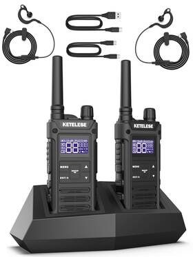 Ketelese 723269407846 T3g Ip67 Waterproof Walkie Talkies For Adults Heavy Duty 2 Way Radi