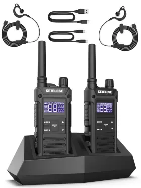 Ip67 Ketelese 723269407846 T3g Waterproof Walkie Talkies For Adults Heavy Duty 2 Way Radi