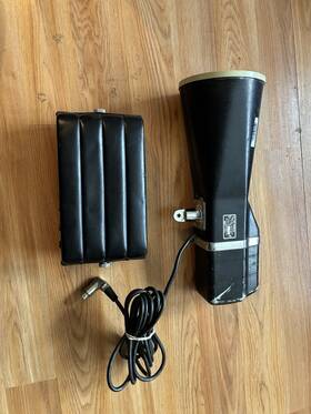 Kustom Signals 064-000-00 Tr-6 Police Radar Indicator And Horn Antenna - For Parts / Restoration