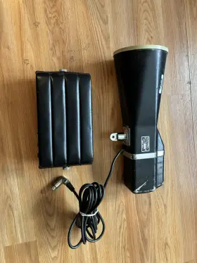 064-000-00 Kustom Signals Tr-6 Police Radar Indicator And Horn Antenna - For Parts / Restoration
