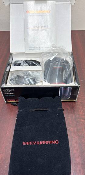 Laser 517563 Front/rear Lrd-911sw Superwide Radar Detector