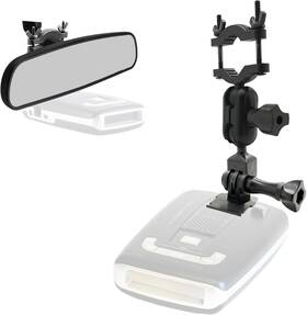 Lycogear 744110911275 Easy Install Car Truck Rear View Mirror Radar Detector Mount For Escort