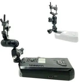 Klp-un01 Lycogear Bke-rd11 Gpball-16 1 Radar Detector Rearview Mirror Stem Mount For Uniden R1 R2 R3 R4 Df1 Dfr2 Dfr