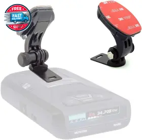 Klp-un01 Lycogear Lygear Radar Detector Easy Nnect Adhesive Mount For Uniden R1 R3 R7 Dfr6 Dfr7 Df