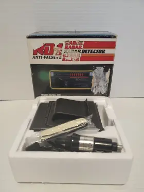 Maxon 014803001003 Nos Rd-1 Superheterodyne Radar Detector Old Stock Vintage Usa 1985