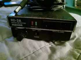 Rd-2a Maxon Radar Detector Black Anti-falsing Vintage