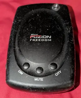 10-r-023294 Micro Fuzion Freedom Cordless/corded Radar And Camera Detector Great For Mcycles