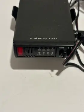 22-1637 Micronta 015763 Road Patrol X K Ka Radar Detector With Case Cable And Mount Works #22-1637