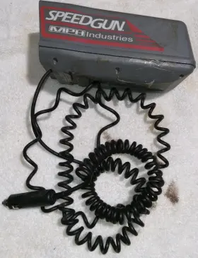 990556 Mph Hhm556 Industries Speedgun Radar Gun Powers On - Parts/repair