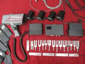 Hlg-150h-24a Mph Speed Gun Bee Iii Directional Radar System Enforcer Police Handheld Set
