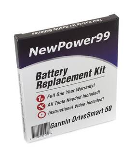 Np99sp 814009025908 Newpower99 Battery Kit For Garmin Drivesmart 50 And 50lm Wi