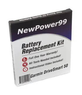 50lmthd Np99sp 814009025908 Newpower99 Battery Kit For Garmin Drivesmart 50 And 50lm Wi