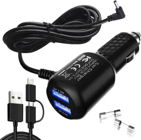 Plozoe 313040599572 Radar Detector Power Cord For Uniden Escort Valentine Beltronics Passport Cobra