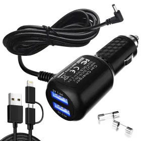 Plozoe 784851347032 Radar Detector Power Cord For Uniden Escort Valentine Beltronics Passport Cob