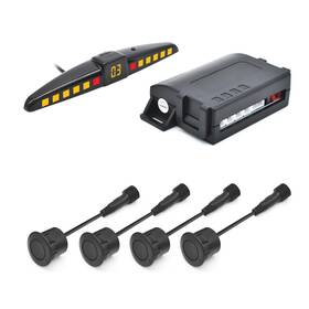 Promata Ps-02d2 Ps02 Car Rear Parking Sensor Kit With Display 4 58khz Oe Standard Sensors Aut