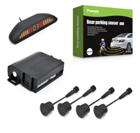 Psw-81 Promata 12v 24v Reverse Backup Radar System Wireless Parking Kit New