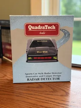 Quadratech 093016811142 Vintage Turbo Sports Car Style Radar Detector