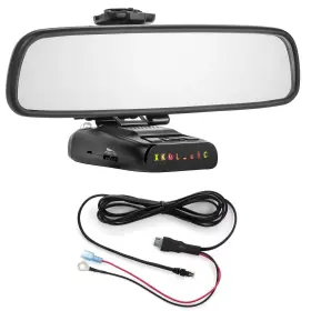 B4001209 Radar Mount Mirror Rj11 Direct Wire For Uniden Detectors R1 R3 R4 R7 R8
