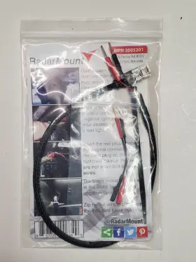 3005201 Radarmount Rm Mirror Wire Power Cord For Escort Radar Detectors Inline Fuse Rj11