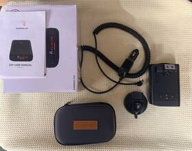 Radenso 2g07470 Ds1 Extreme Range Radar Detector Magnet Mount Bluetooth With Hardwire Kit
