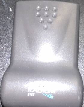 Radion 916t Radar And Laser Detector Audio/visual Alerts Mpn