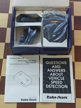 Radioshack 22-1656 Radio Shack Laser X-k-ka Superwide Radar Detector Model # 22-1664 -brand New