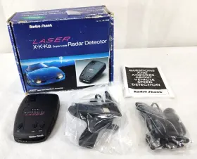 22-1658 Radioshack X- K- Ka Super Wideband Radar Front And Rear Laser Detector