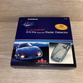 22-1667 Radioshack Vintage Radio Shack Laser Radar Detector X K Ka Superwide New In Box