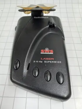 22-1669 Radioshack Superwide X/k/ka Radar Laser Detector Sws Tested Working