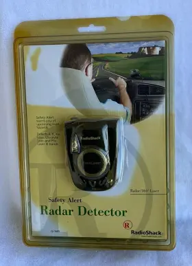 No.22-1695 Radioshack 22-1695 Radio Shack Radar 360 Laser Detector With Safety Alert New Sealed