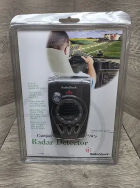 22-1699 Radioshack Radio Shack Voice 360 Laser- Safety Alert- Radar Detector- New Sealed