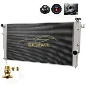 Radrace 753684915459 3 Row Aluminum Radiator For 1994-2002 Dodge Ram 2500 3500 5.9l Turbo Diesel C