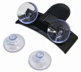 Ramtech Electronics 304695556553 Car Windshield Mount Replacement Kit Cradle Bracket 4 Suction Cups