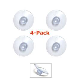 Ramtech Electronics 689776124297 4-pack Suction Cups Replacement Kit For Radar Laser Detector Windshie