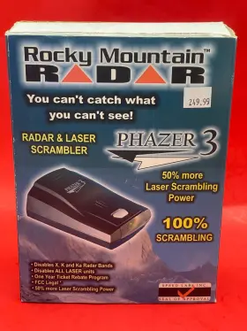 Phazer3 Rocky Mountain X Phazer 3 Iii Radar And Police Speed Guns Laser Scrambler Jammer