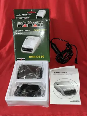 Rmr-d540 Rocky Mountain Radar Radar/laser Detector - New In Box