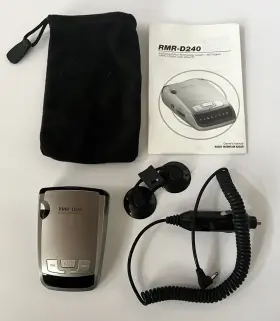 Rmr-d240 Rocky Mountain Rmrd240 Radar Super Wide Band Laser Detector With Car Adapter