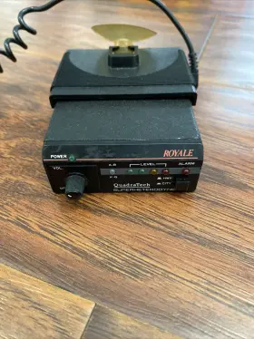 Fr-1000t Royale Rare Vintage Quadratech Superheterodyne Radar Detector With Cord