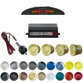 Lcd8-duose Sandetoun Parking Sensor Kit Backup Reverse For Car 18 Color Options