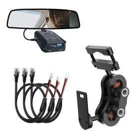Sdsaczmu 797447705062 Radar Detector Mount Rearview Mirror Rod Mounting Bracket Mirr