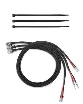 Shenzhenwosenkekejiyouxiangongsi Wskrd004 Rj11 Mirror Tap Hardwire Kit For Uniden R8 R7 R4 R3 R1 - 15 Inch Low-profile