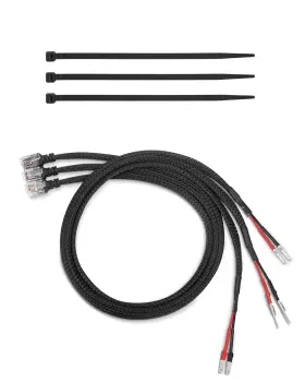 Wskrd004 Shenzhenwosenkekejiyouxiangongsi Rj11 Mirror Tap Hardwire Kit For Uniden R8 R7 R4 R3 R1 - 15 Inch Low-profile