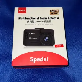 Vp668t Spedal Radar Detector For Cars With Dashcam And Gps 3 In 1 Combined 140 Wide