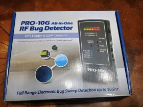 X001rdi47v Spy-hawk Pro-10g All In One Rf Bug Detector New Free Shipping