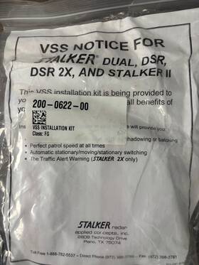 Stalker 200-0622-00 Radar Vss Installation Kit