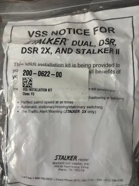 200-0622-00 Stalker Radar Vss Installation Kit