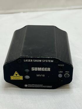 Sumger Sn M17081009 Mv18 Laser Show System Untested