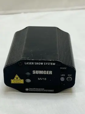 M17081009 Sumger Sn Mv18 Laser Show System Untested
